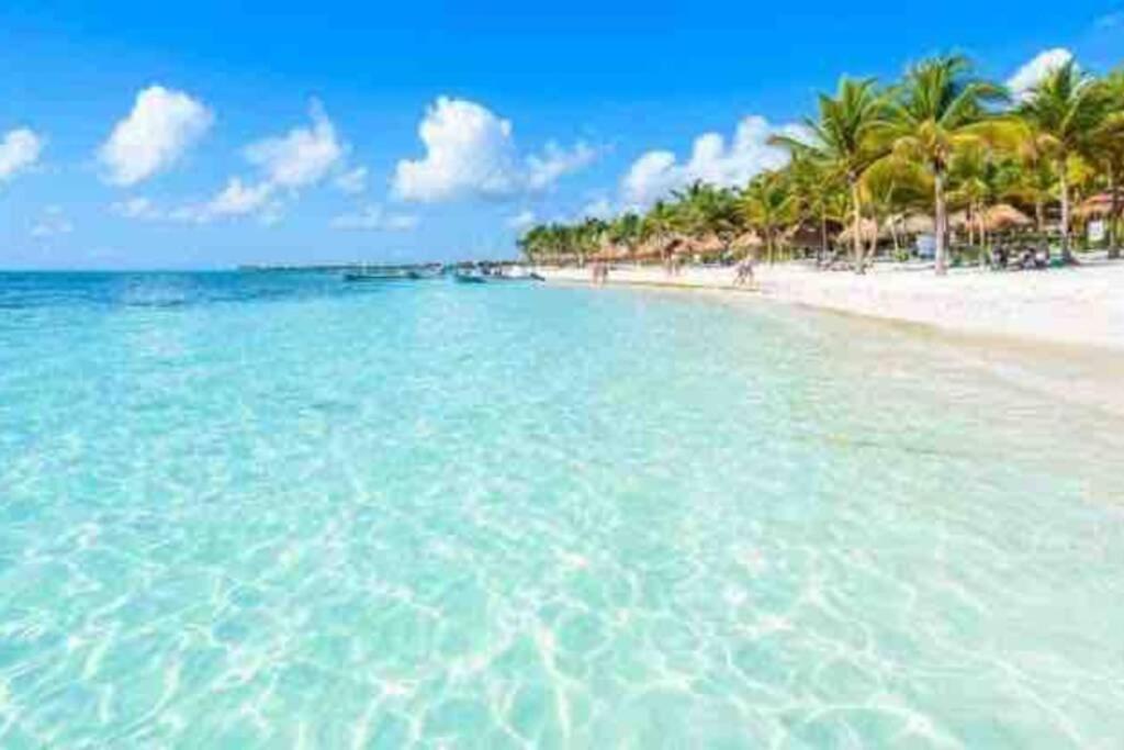 Апартаменты Vive Tus Vacaciones, Depa Nuevo Плая-дель-Кармен Экстерьер фото