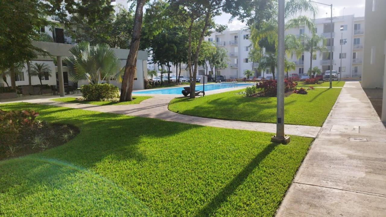 Апартаменты Vive Tus Vacaciones, Depa Nuevo Плая-дель-Кармен Экстерьер фото